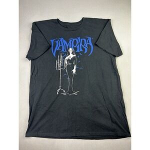 Vampira Horror Men's XL Fright Rags Graphic Tee Shirt NEW‎